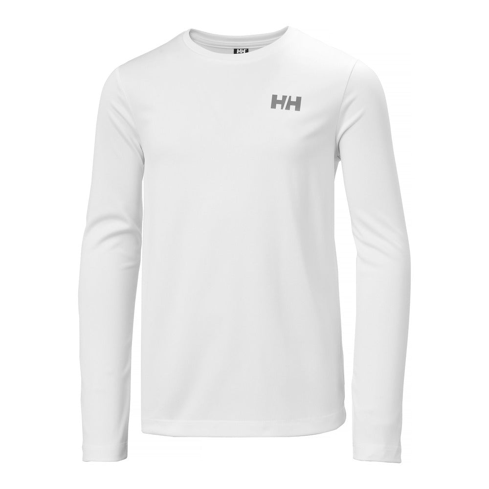 Helly Hansen Juniors' HH Tech Long Sleeve Crew - White
