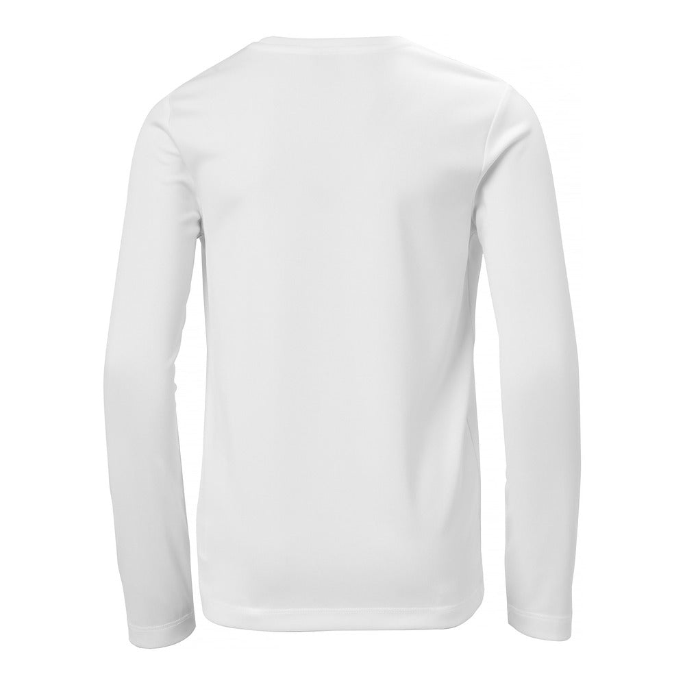 Helly Hansen Juniors' HH Tech Long Sleeve Crew - White