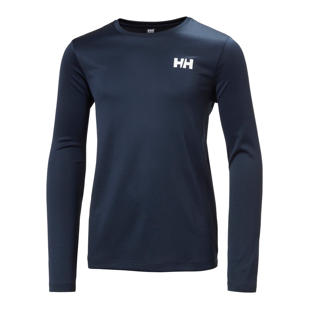 Helly Hansen Juniors' HH Tech Long Sleeve Crew - Navy