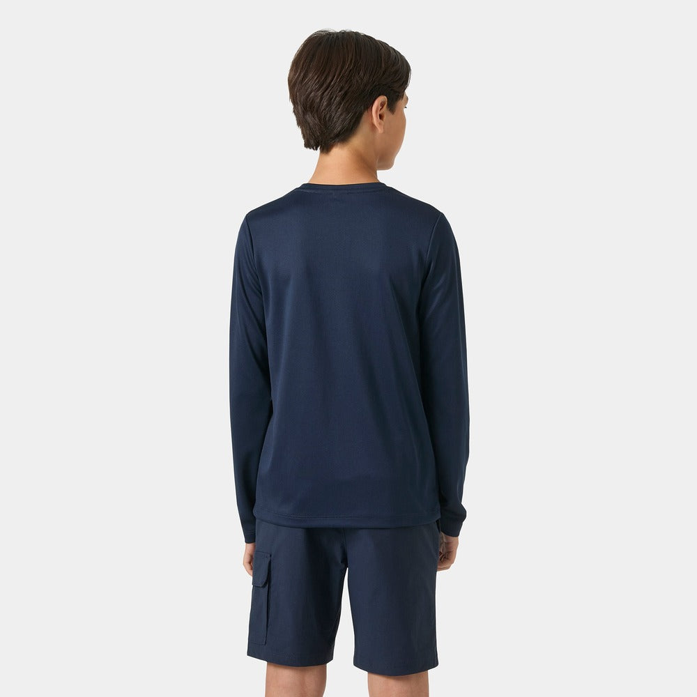 Helly Hansen Juniors' HH Tech Long Sleeve Crew - Navy