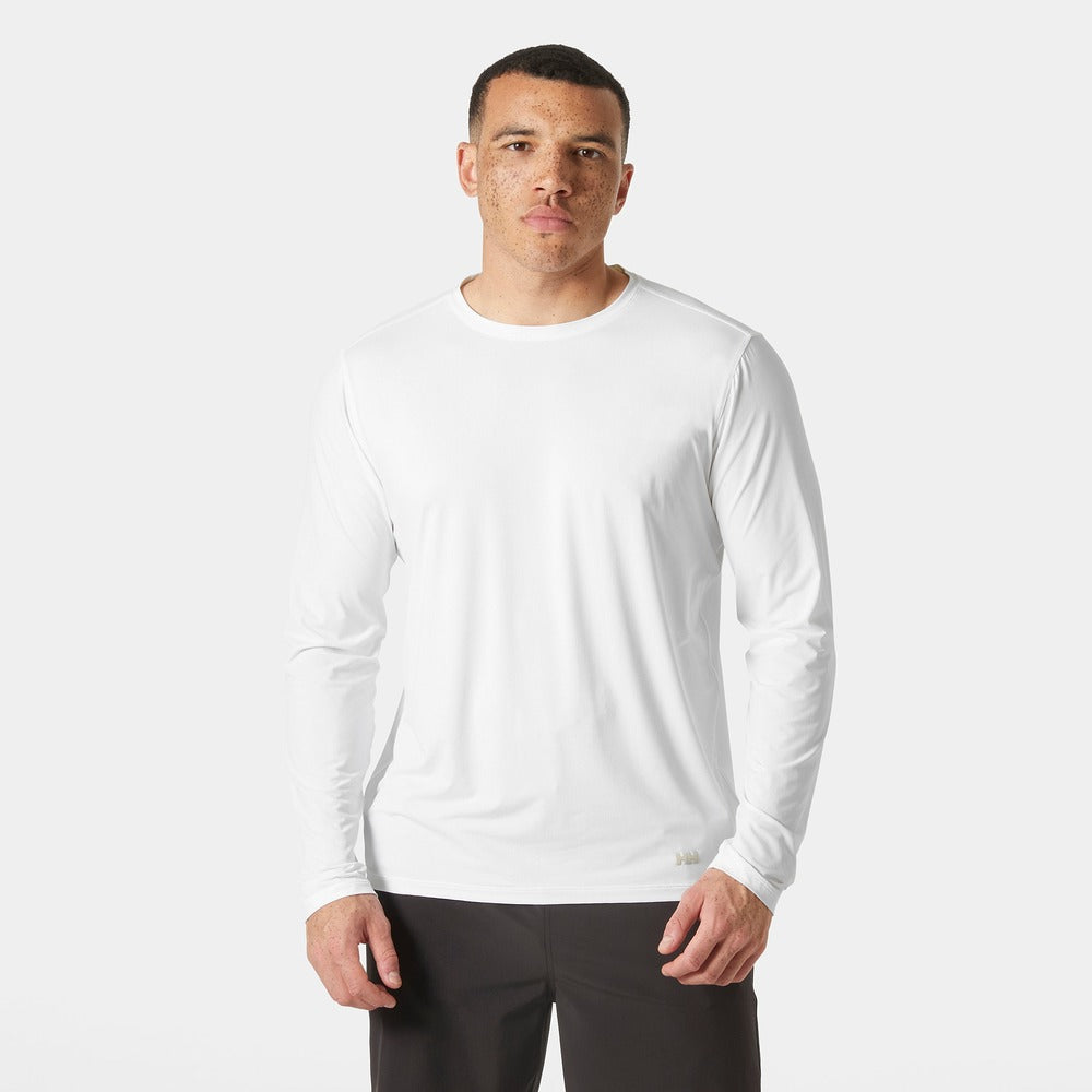 Helly Hansen Men's Shine Long Sleeve Crew - White