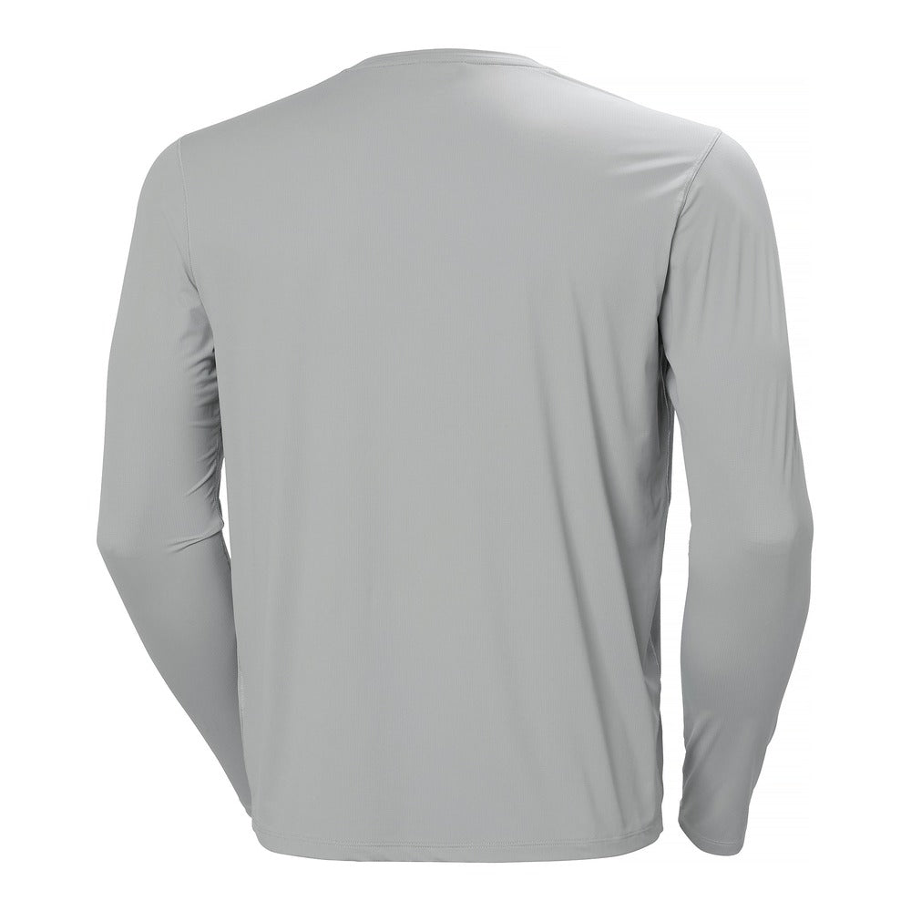Helly Hansen Men's Shine Long Sleeve Crew - Flipper Grey
