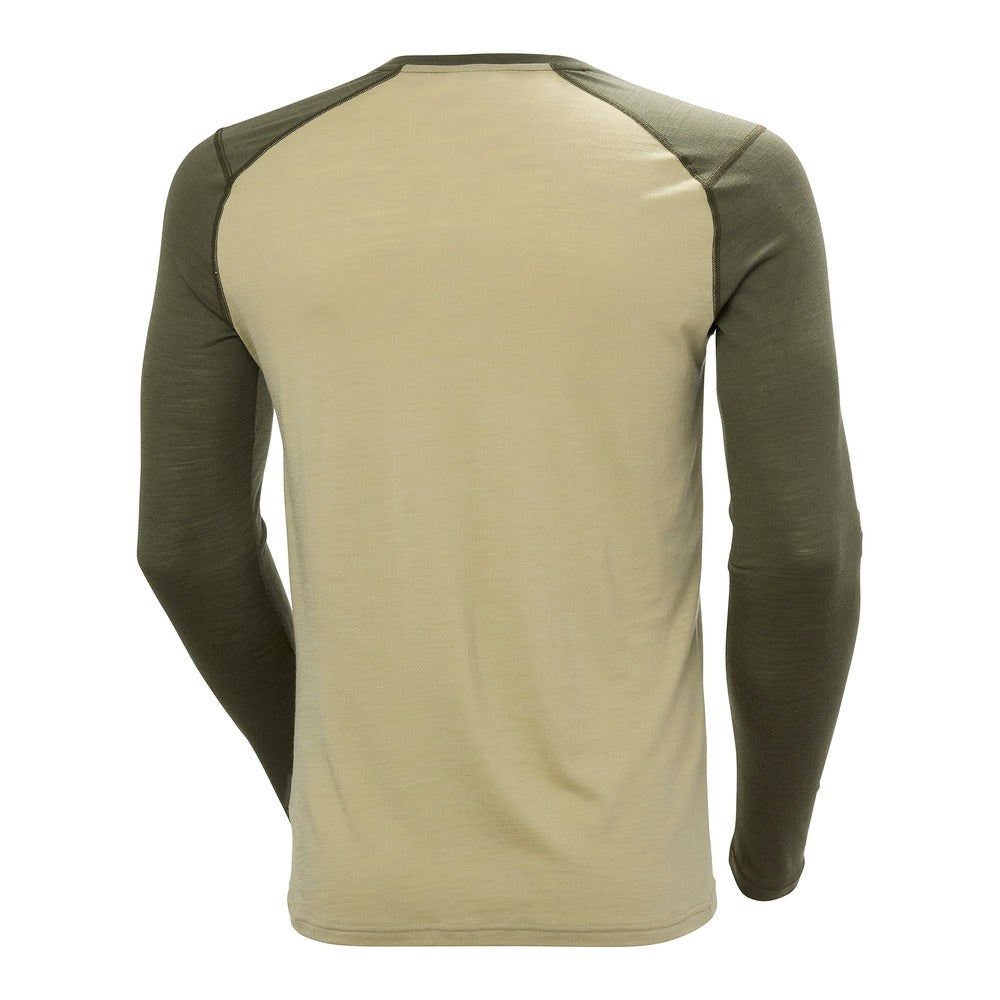 Helly Hansen Men’s HH Durawool Crew Long Sleeve - Light Lav