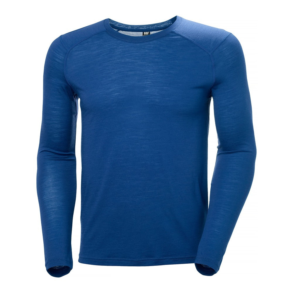 Helly Hansen Men’s HH Durawool Crew Long Sleeve - Dark Blue