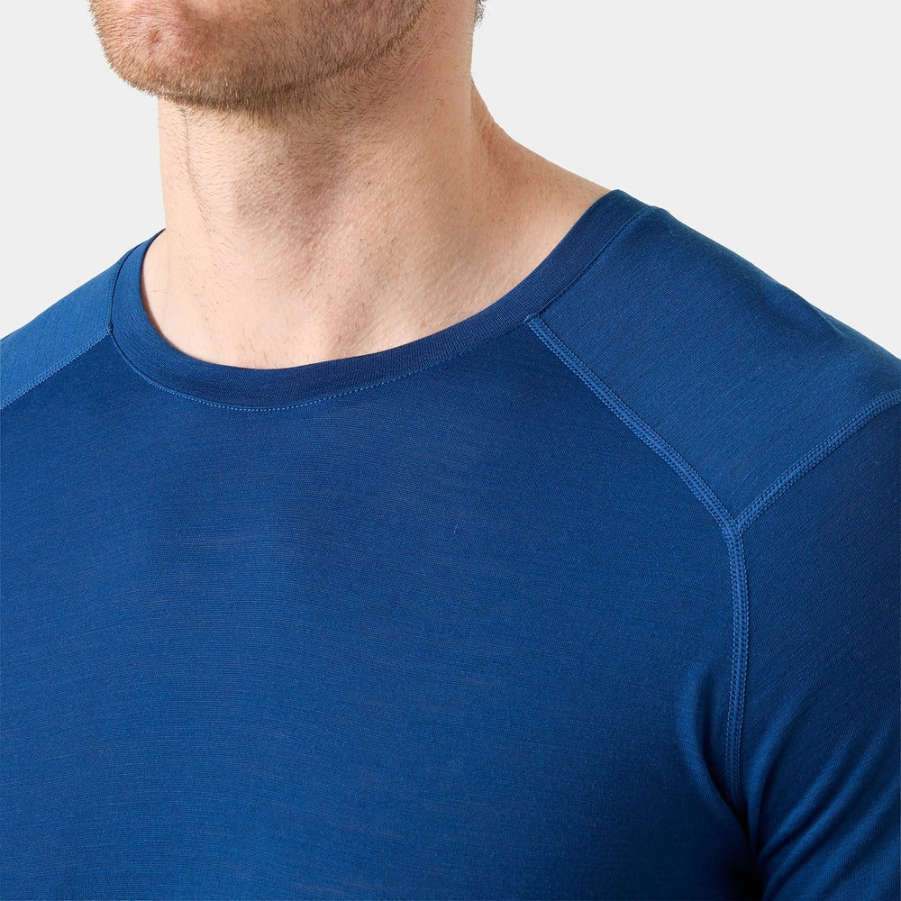 Helly Hansen Men’s HH Durawool Crew Long Sleeve - Dark Blue