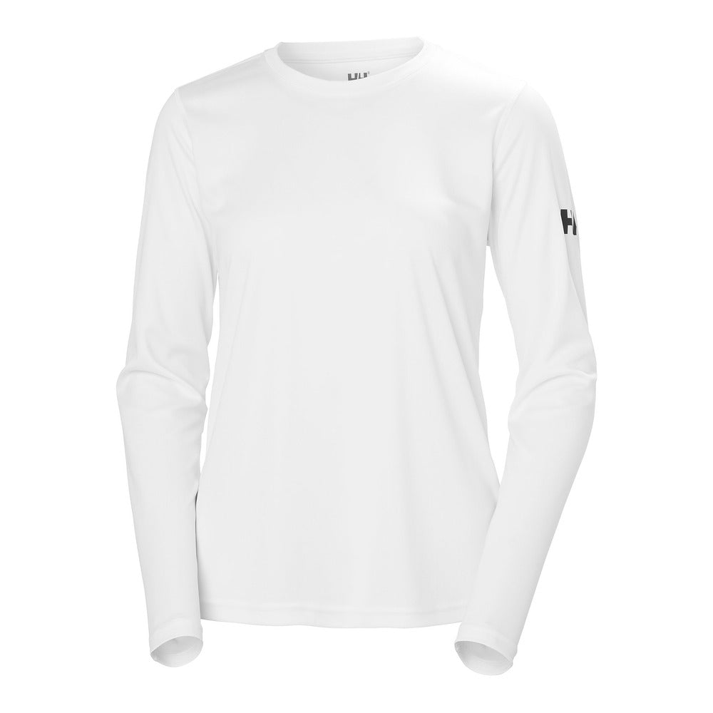 Helly Hansen Women's HH Tech Crew Long Sleeve 2.0 - White