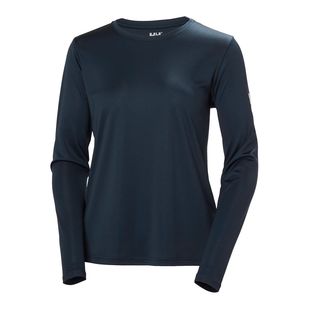 Helly Hansen Women's HH Tech Crew Long Sleeve 2.0 - Navy