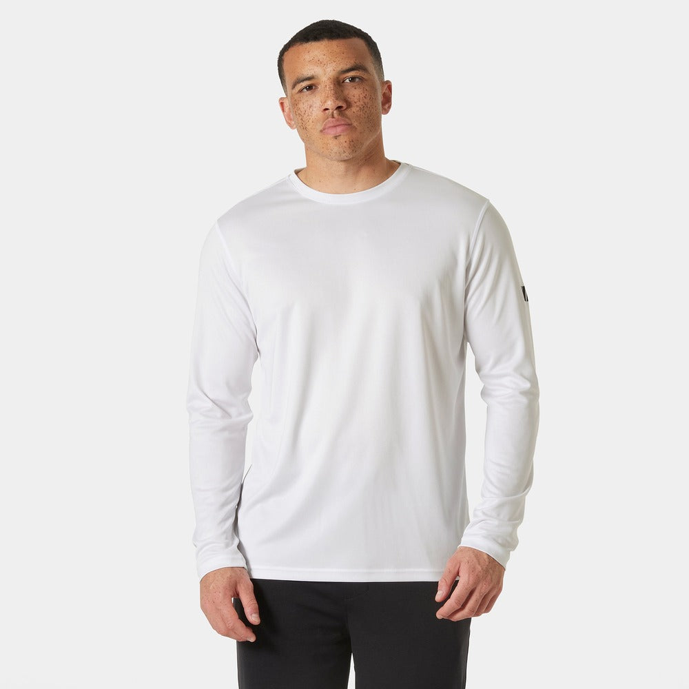 Helly Hansen Men's HH Tech Crew Long Sleeve 2.0 - White