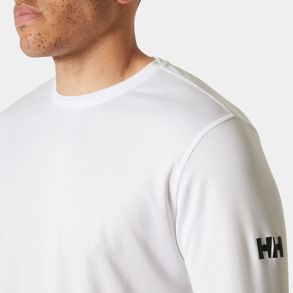 Helly Hansen Men's HH Tech Crew Long Sleeve 2.0 - White