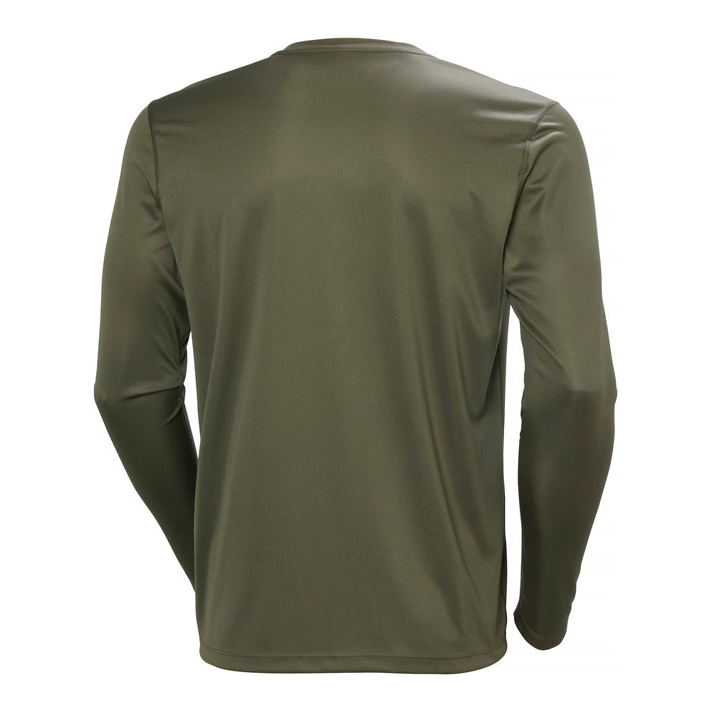 Helly Hansen Men's HH Tech Crew Long Sleeve 2.0 - Just Olive