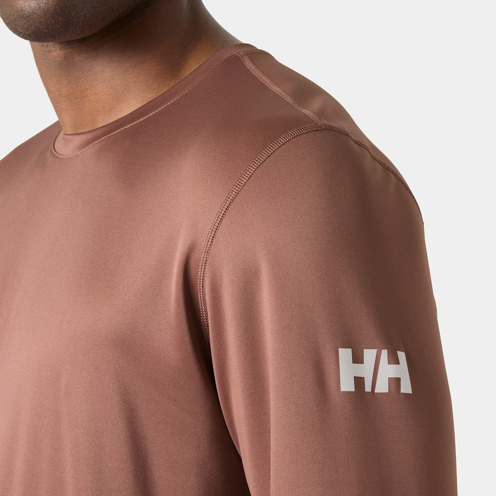 Helly Hansen Men's HH Tech Crew Long Sleeve 2.0 - Pastel Brick
