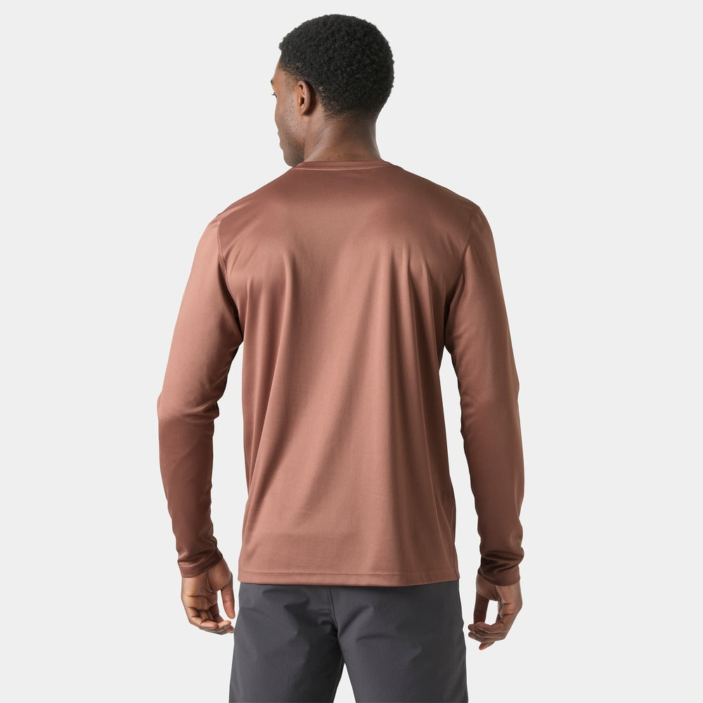 Helly Hansen Men's HH Tech Crew Long Sleeve 2.0 - Pastel Brick