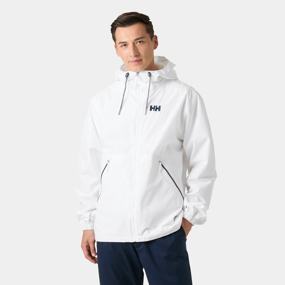 Helly Hansen Men's Sandoy Rain Jacket - White
