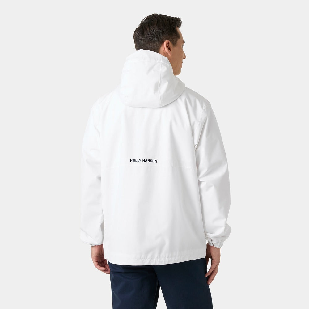 Helly Hansen Men's Sandoy Rain Jacket - White