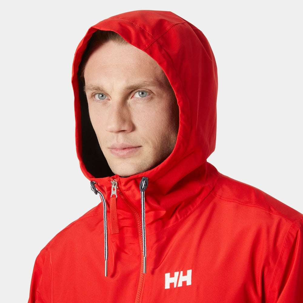 Helly Hansen Men's Sandoy Rain Jacket - Alert Red