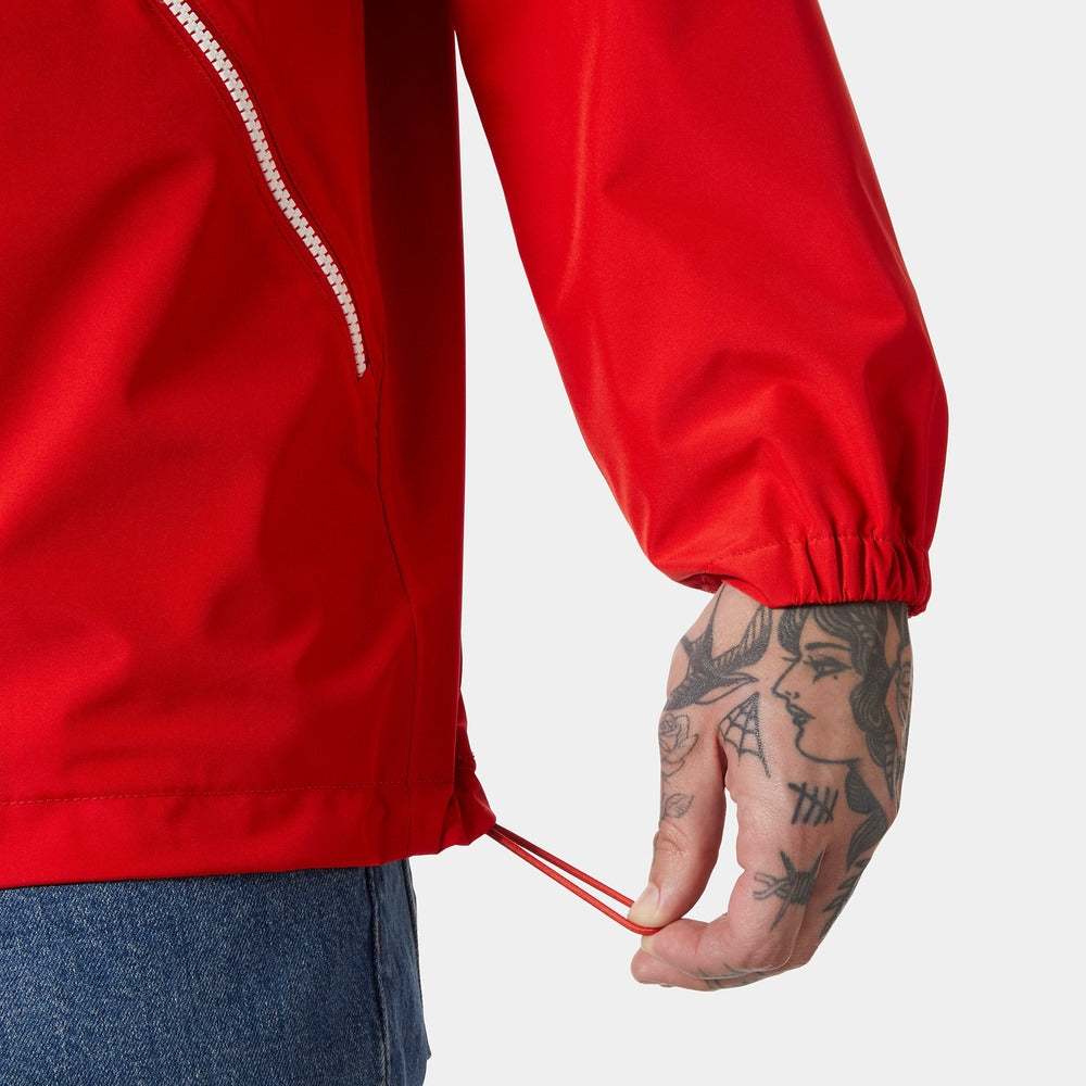 Helly Hansen Men's Sandoy Rain Jacket - Alert Red