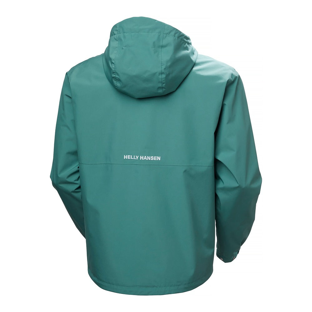 Helly Hansen Men's Sandoy Rain Jacket - Opal Green