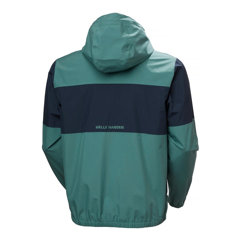 Helly Hansen Men's Koster Rain Jacket - Opal Green