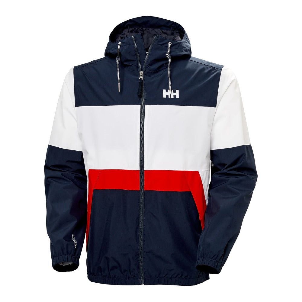 Helly Hansen Men's Koster Rain Jacket - Navy (597)