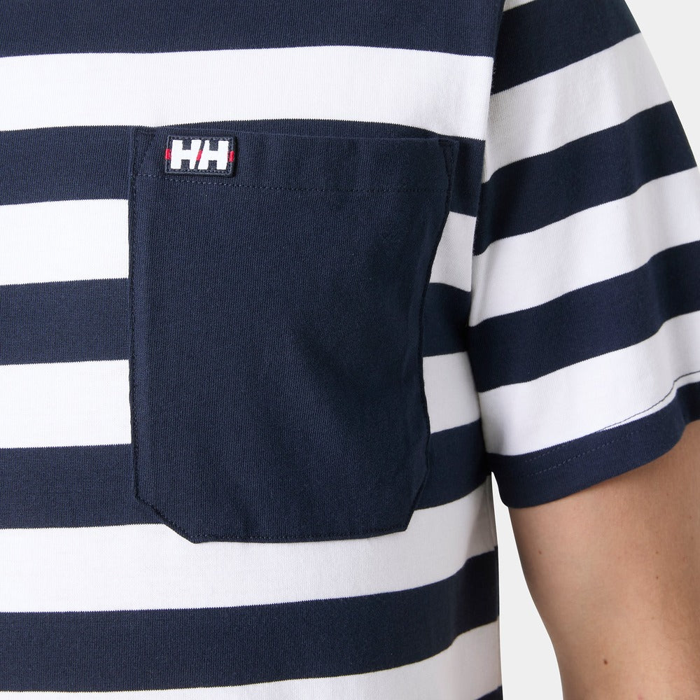 Helly Hansen Men's Hudson T-shirt - Navy Stripe