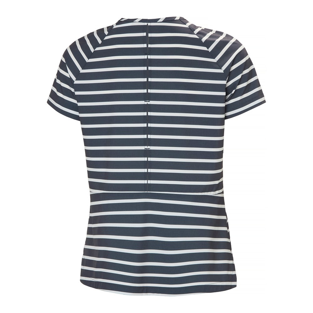 Helly Hansen Women's Thalia T-shirt - Navy / White Stripe