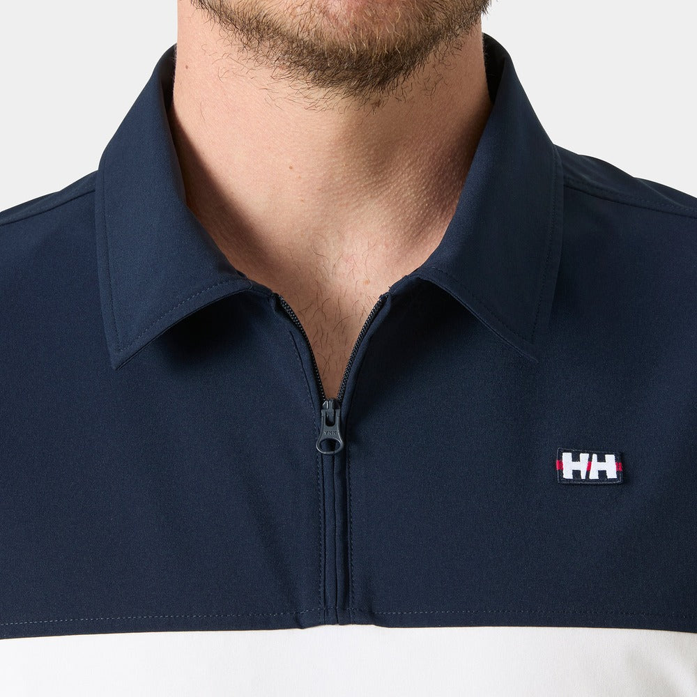 Helly Hansen Men's Levante Quick Dry Half-zip Short Sleeve - Navy