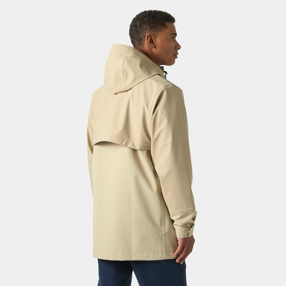 Helly Hansen Men's HH Seaborn Hybrid Rain Coat - Khaki / Sand