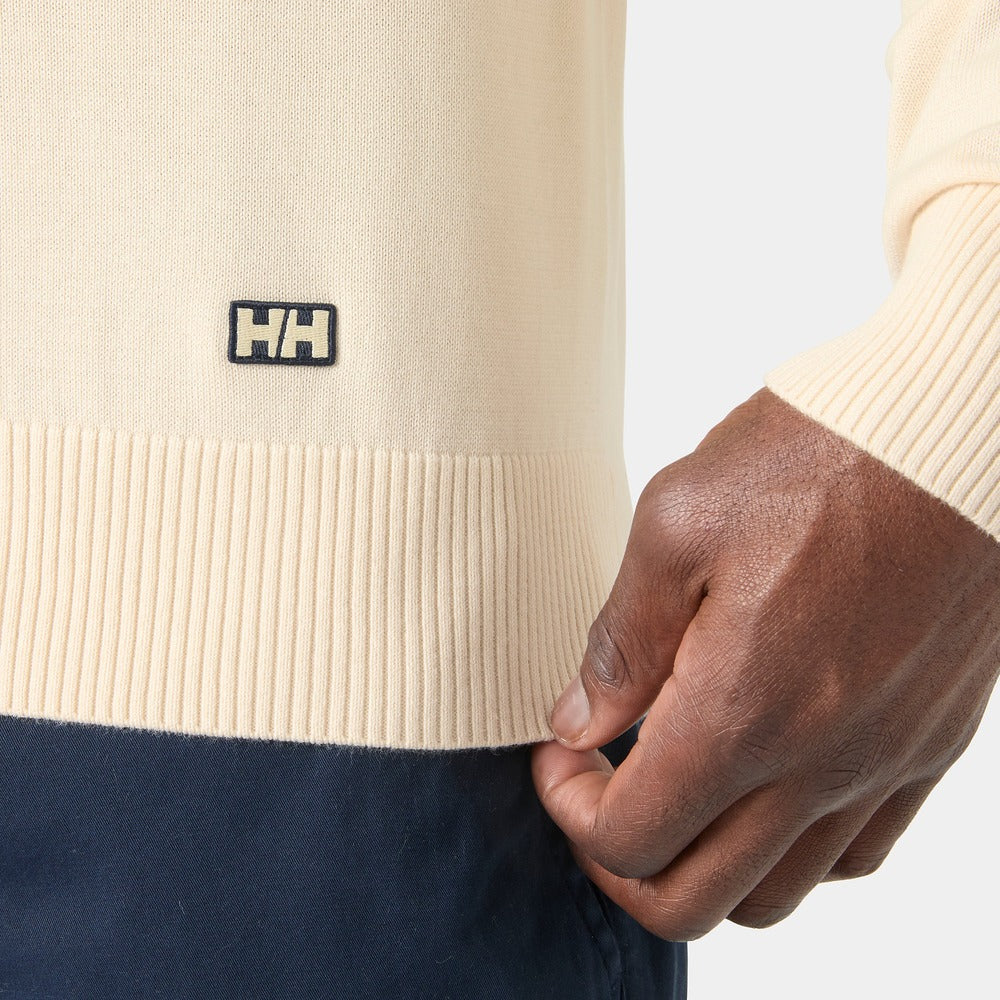 Helly Hansen Men's Skagen 1/2 Zip Knit Sweater - Cream