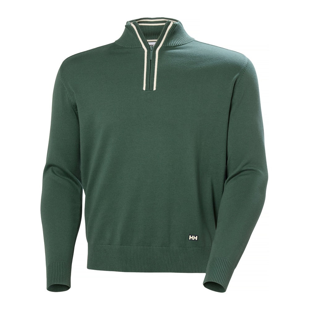 Helly Hansen Men's Skagen 1/2 Zip Knit Sweater - Jungle Green