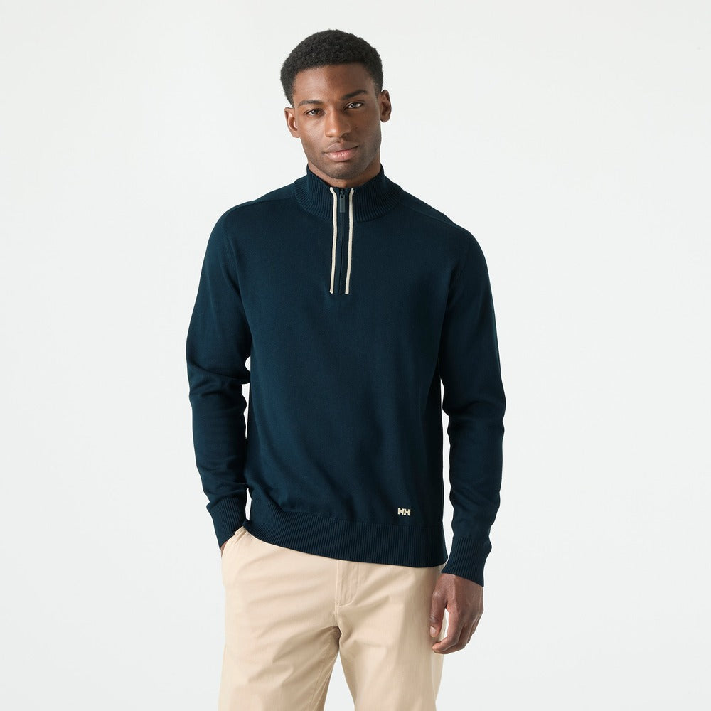 Helly Hansen Men's Skagen 1/2 Zip Knit Sweater - Navy