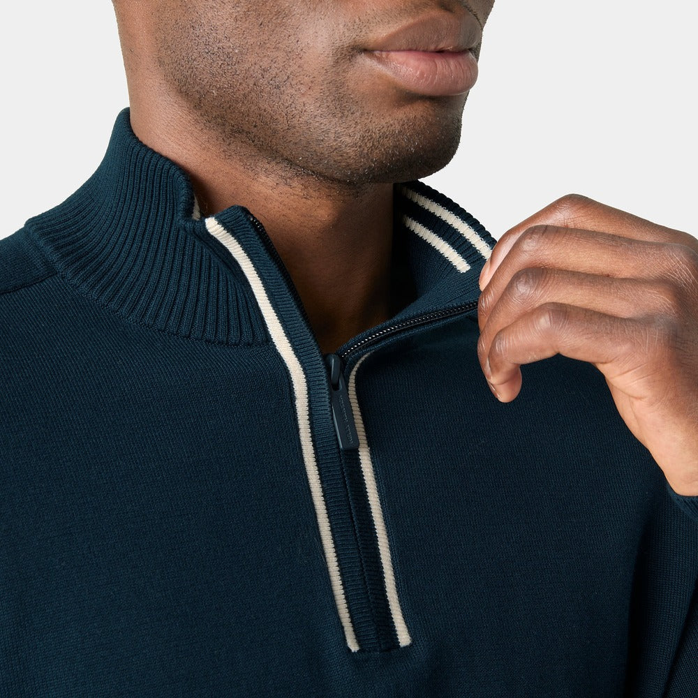 Helly Hansen Men's Skagen 1/2 Zip Knit Sweater - Navy