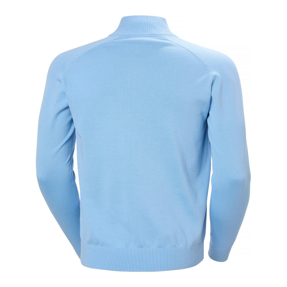Helly Hansen Men's Skagen 1/2 Zip Knit Sweater - Bright Blue