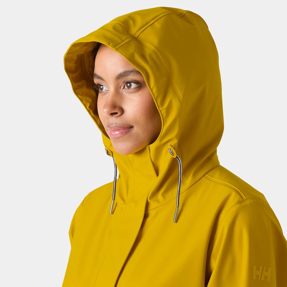 Helly Hansen Women's HH Seaborn Hybrid Rain Coat - Essential Yellow