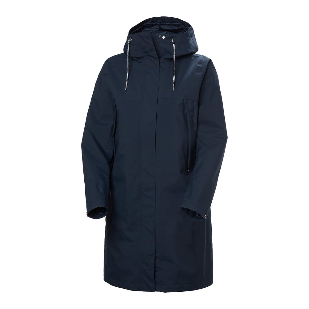 Helly Hansen Women's Hvaler Rain Coat - Navy