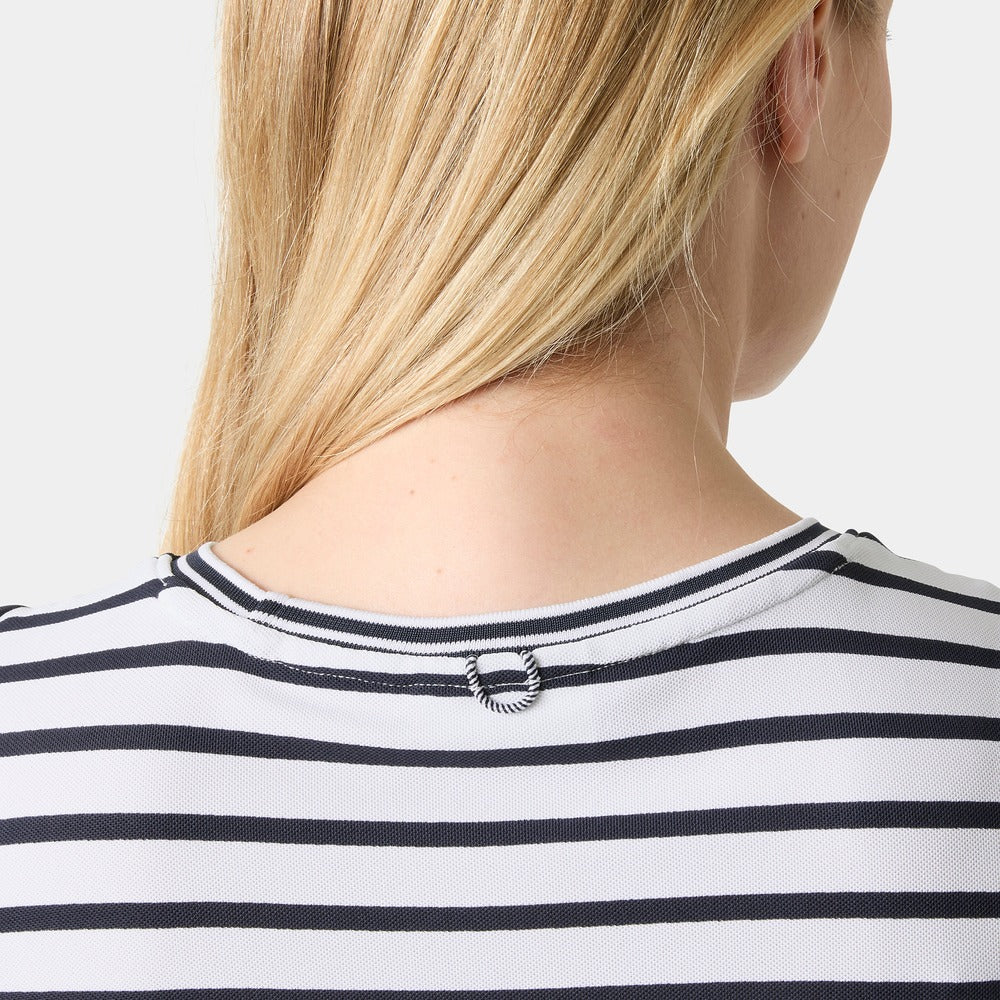 Helly Hansen Women's Luca Top - White / Navy Stripes
