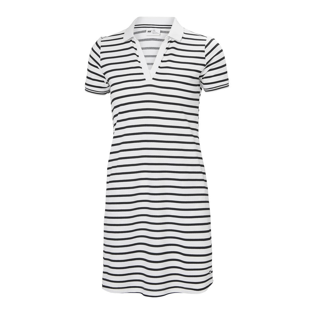 Helly Hansen Women's Luca Polo Dress - White / Navy Stripes