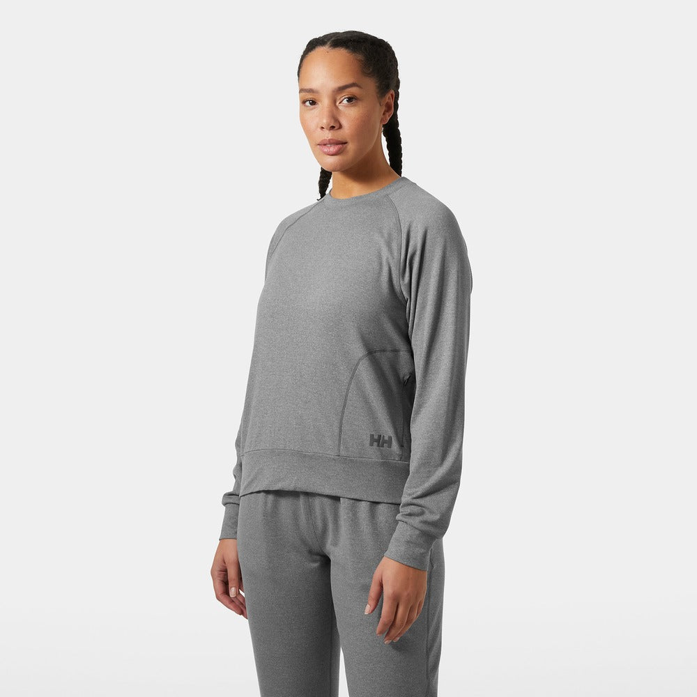 Helly Hansen Women's Tyri Knit Crew Neck - Ebony Melange