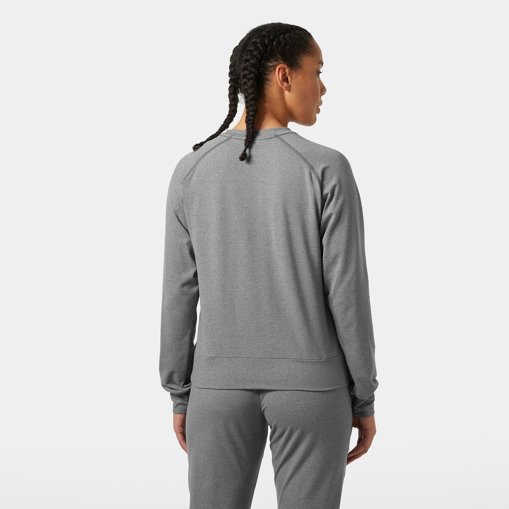 Helly Hansen Women's Tyri Knit Crew Neck - Ebony Melange