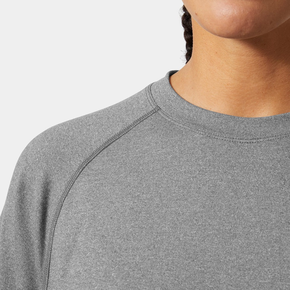 Helly Hansen Women's Tyri Knit Crew Neck - Ebony Melange
