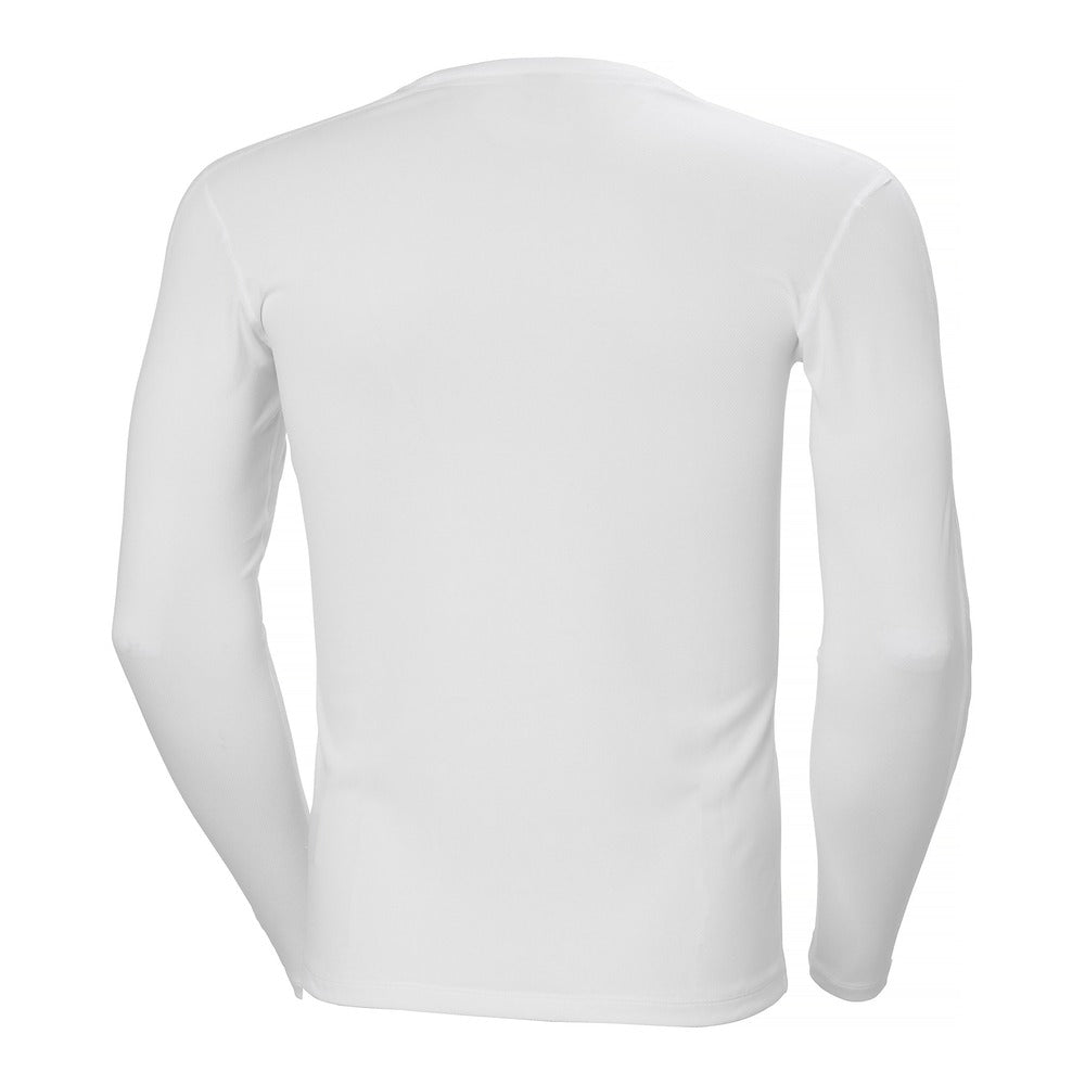 Helly Hansen Men's HH Lifa Stripe Crew LS - White