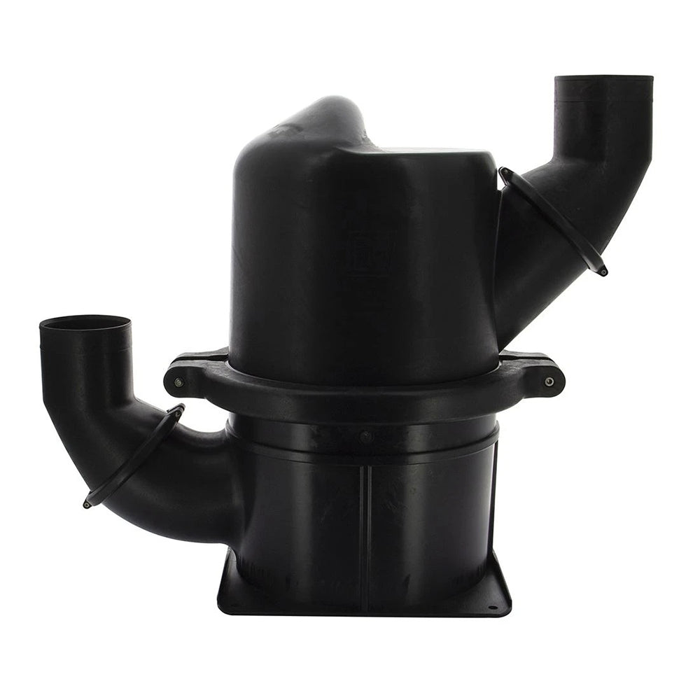 Vetus Black high performance waterlock/muffler type HPW127152, 127 mm rotating inlet and 152 mm outlet
