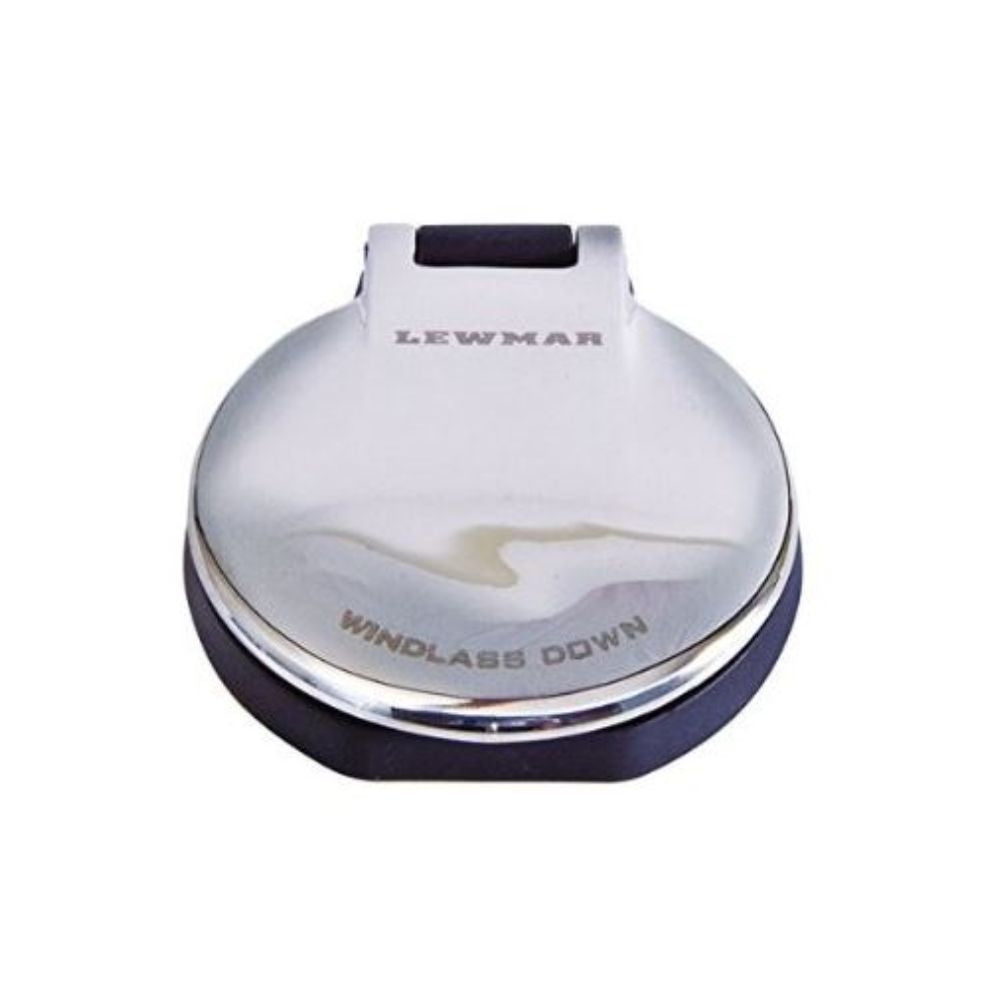 Lewmar Foot Switch - Blank Stainless