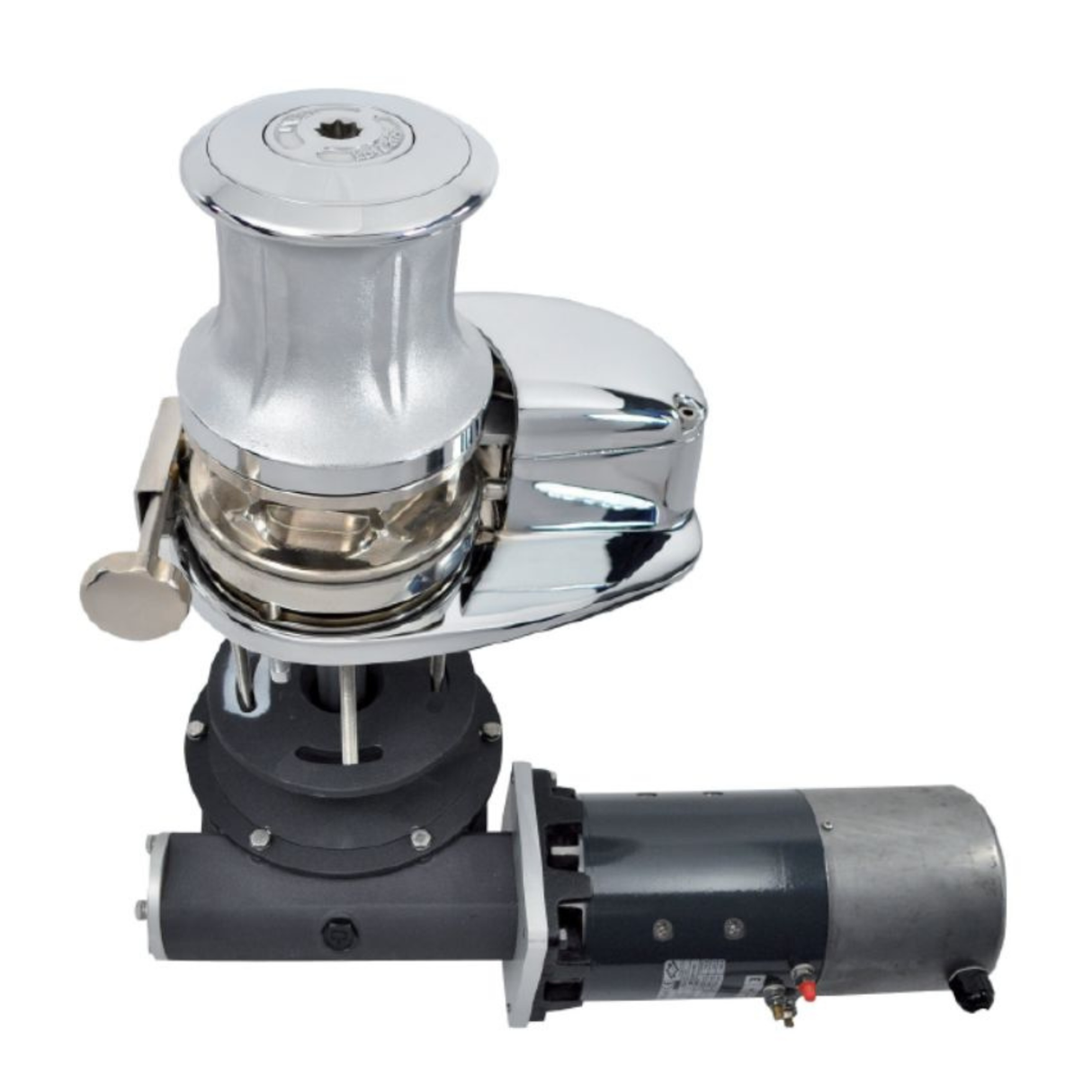 Lofrans Windlass - X4 Project 2000 C 2300W Vertical Electric 24V Gypsy + Drum 7/16" - G4