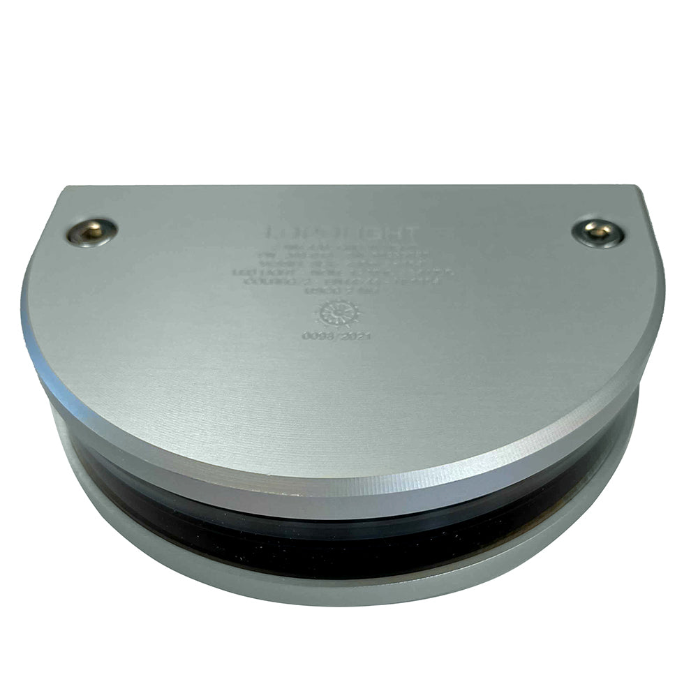 Lopolight Side Lights - Vertical Mount 180° 2nm Green (Silver Housing)