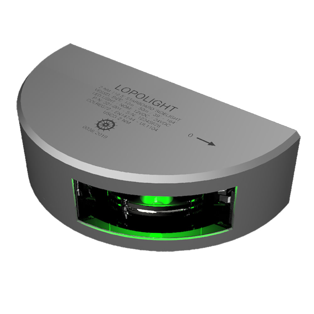 Lopolight Side Lights - Vertical Mount 112.5° (6m cable)