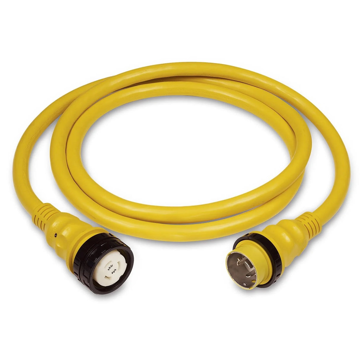 Marinco 50Amp 125/250V Shore Power Cable - 50' - Yellow
