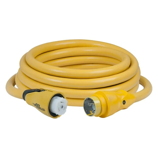Marinco CS504-25 EEL 50A 125V/250V Shore Power Cordset - 25' - Yellow