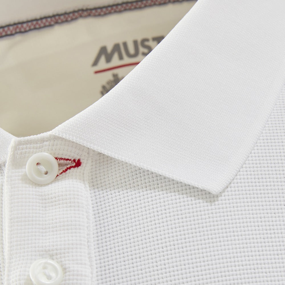 Musto Evolution Pro Lite Plain Short Sleeve Polo - White