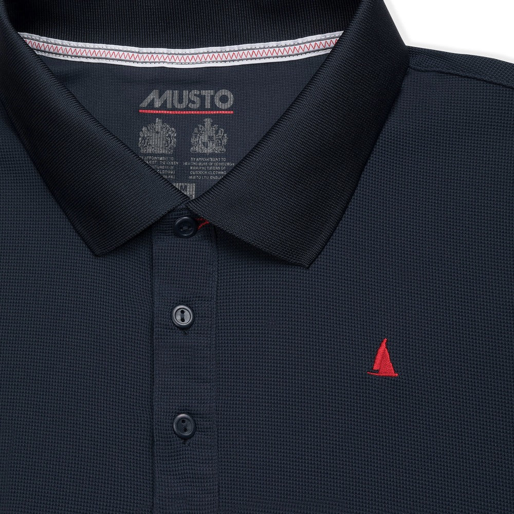 Musto Evolution Pro Lite Plain Short Sleeve Polo - True Navy