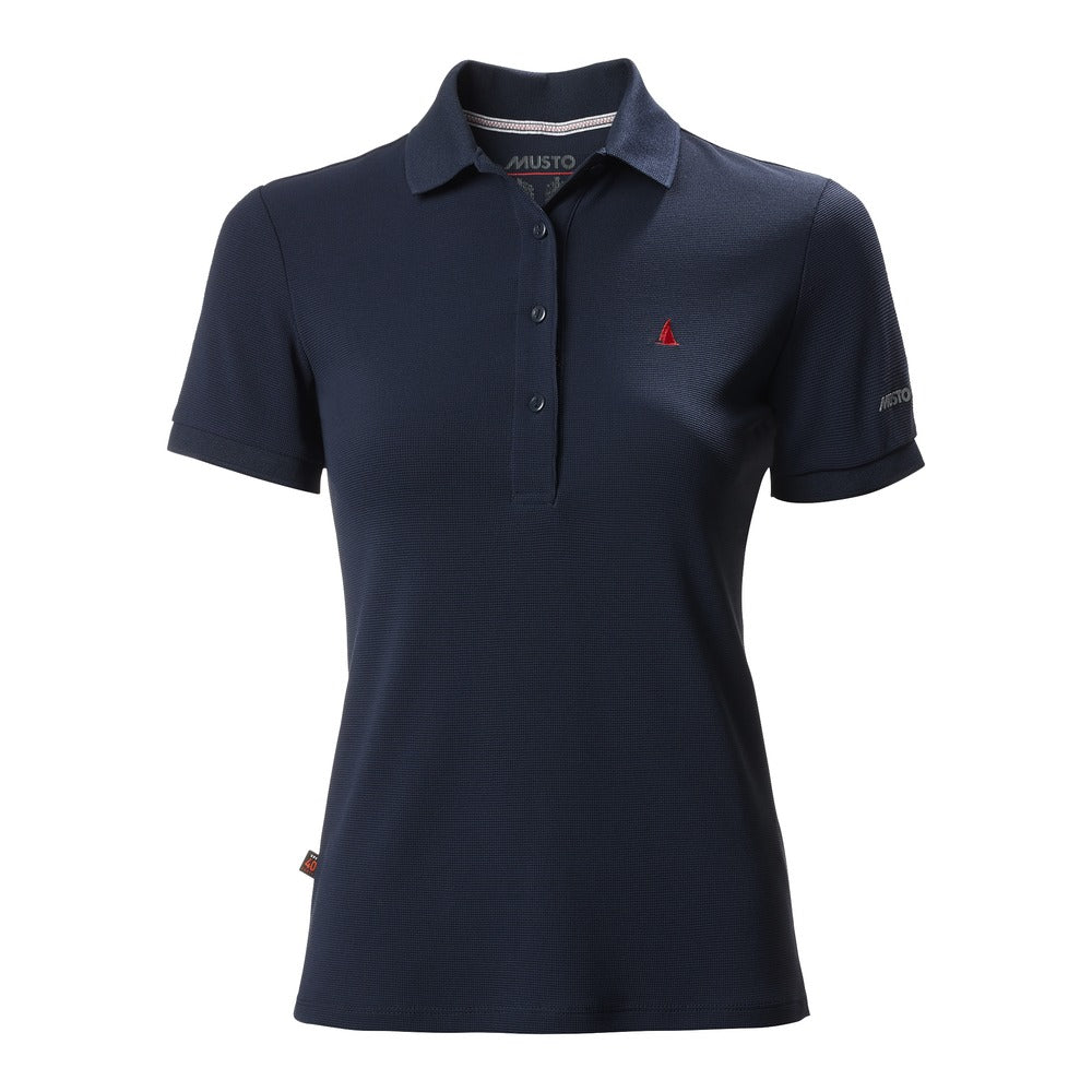 Musto Evolution Pro Lite Plain Short Sleeve Polo FW - True Navy